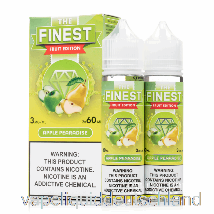 Apfel-Birnen-Radiese – Die Feinste Frucht-Edition – 120 Ml 0 Mg Vape Deutschland